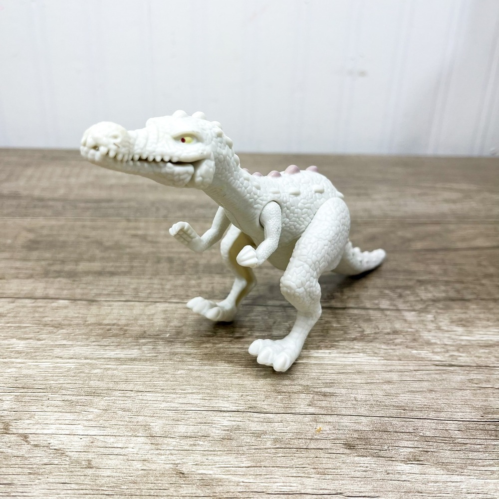 Ice Age McDonald's Rudy Dinosaur Toy 2009 Dawn of the Dinosaurs White Figure